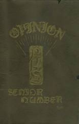 Peoria High School 1922 yearbook cover photo