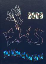 2003 Ellenville High School Yearbook from Ellenville, New York cover image