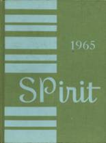 St. Paul High School 1965 yearbook cover photo