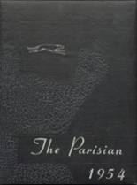 1954 Paris High School Yearbook from Paris, Kentucky cover image