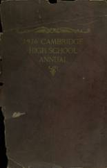 1926 Cambridge High School Yearbook from Cambridge, Ohio cover image