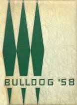 Lindenhurst High School 1958 yearbook cover photo