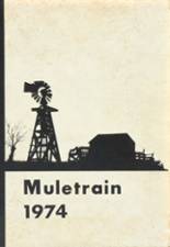 Muleshoe High School 1974 yearbook cover photo