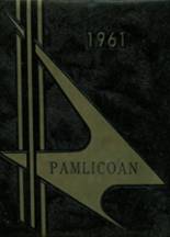 Pamlico County High School 1961 yearbook cover photo