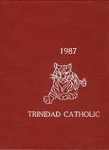 Trinidad Catholic School 1987 yearbook cover photo