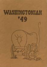 Washington Union High School 1949 yearbook cover photo