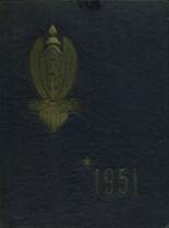 Rochester High School 1951 yearbook cover photo