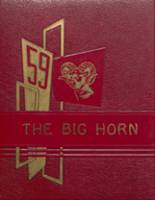 1959 Big Horn High School Yearbook from Big horn, Wyoming cover image