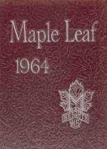 Maple Heights High School 1964 yearbook cover photo