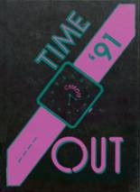 Hamlin High School 1991 yearbook cover photo