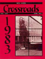 Cross High School 1983 yearbook cover photo