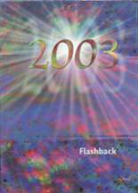 2003 Webbers Falls High School Yearbook from Webbers falls, Oklahoma cover image