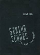 Franklin K. Lane High School 1951 yearbook cover photo