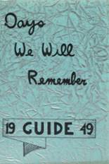 Clearview High School 1949 yearbook cover photo