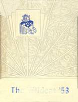 Deming High School 1953 yearbook cover photo