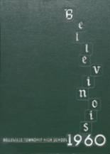 Belleville Township High School 1960 yearbook cover photo
