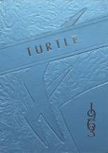 Turtle Lake High School 1963 yearbook cover photo