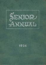 1934 Little Falls High School Yearbook from Little falls, New York cover image