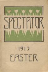 Greater Johnstown High School 1917 yearbook cover photo