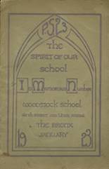 New Children's Public School 23 1923 yearbook cover photo