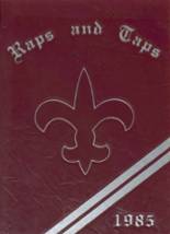St. Christopher's High School 1985 yearbook cover photo