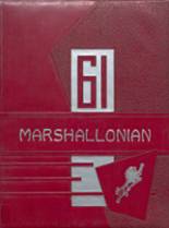 Marshall High School 1961 yearbook cover photo