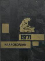 Narrows High School 1971 yearbook cover photo