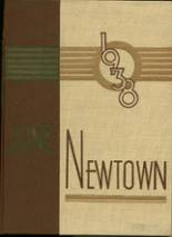 Newtown High School 1938 yearbook cover photo