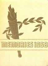 1958 Cedar Lake Academy Yearbook from Cedar lake, Michigan cover image