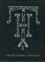 Holy Trinity High School 1948 yearbook cover photo