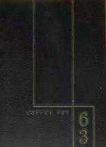 1963 Coffee High School Yearbook from Florence, Alabama cover image