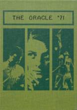 Oakfield-Alabama High School 1971 yearbook cover photo
