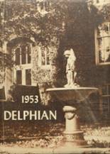 New Philadelphia High School 1953 yearbook cover photo
