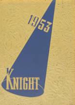 St. Mel High School 1953 yearbook cover photo