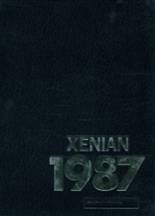 Xenia High School 1987 yearbook cover photo