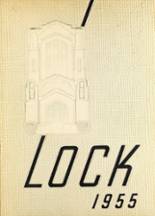 Lockport Township High School 1955 yearbook cover photo