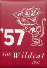 Republic High School 1957 yearbook cover photo
