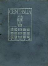 Bay City Central High School 1924 yearbook cover photo