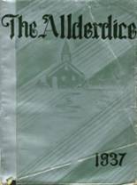 Allderdice High School 1937 yearbook cover photo