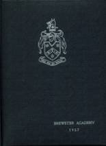 Brewster Academy 1957 yearbook cover photo