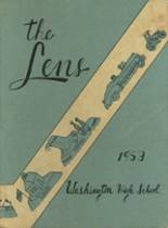 1953 Washington High School Yearbook from Portland, Oregon cover image