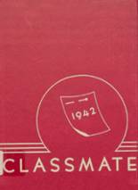 New London High School 1942 yearbook cover photo