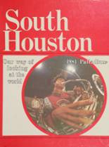 South Houston High School 1981 yearbook cover photo