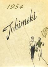 Towanda High School 1954 yearbook cover photo