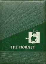 Hornick High School 1959 yearbook cover photo