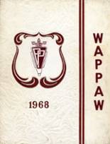 Paw Paw High School 1968 yearbook cover photo