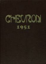 Albion High School 1951 yearbook cover photo