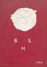 General Braddock High School 1968 yearbook cover photo