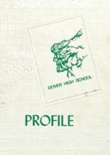 Dover High School 1986 yearbook cover photo