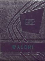 Wallowa High School 1962 yearbook cover photo